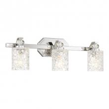 Minka-Lavery 2613-77 - Crystal Kay - 3 Light Bath Vanity