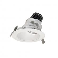 Nora NC3-69L530SMPW - 6" Sapphire III Round Adjustable Reflector, 4500lm, 3000K, Spot Optic, Matte Powder White