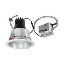 Nora NCR3-61L340FC01DMPW - 6" Sapphire III Retrofit, Diffused Clear Reflector/Matte Powder White Flange, 120V; 0-10V