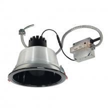 Nora NCR3-81L235SP01BB - 8" Sapphire III Retrofit, Black Reflector/Black Flange, 120V; Phase Dimming, 1500lm / 18W,