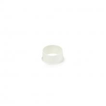 Nora NIO-1AS19WH - 3/4" White Opaque Snoot for 1" Iolite Trims