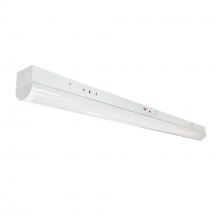 Nora NLSTR-4L1334W/EM - 48" LED Strip Light with Selectable CCT and Integral Emergency, 3300lm / 24W, White finish