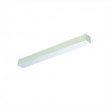 Nora NUD-6812/30W - 12" Bravo FROST LED Linear, 500lm/ft, 7W, 3000K, White Finish