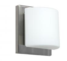 Besa Lighting 1WS-787307-LED-SN - Besa Wall Paolo Satin Nickel Opal Matte 1x5W LED