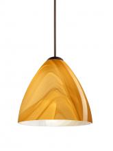 Besa Lighting 1XT-1779HN-BR - Besa Pendant Mia Bronze Honey 1x50W MAX GY6.35 Base