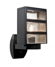 Besa Lighting 351358-WALL - Costaluz, 3534 Series Post mount, Bronze/Smoke Bubble, Finish, 1x75W Medium Base