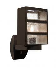 Besa Lighting 351399-WALL - Costaluz, 3513 Series Wall Sconce, Bronze/Smoke Bubble, Finish, 1x75W Medium Base