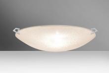 Besa Lighting 8419GL-SN - Besa Ceiling Sonya 20 Satin Nickel Glitter 3x100W G9