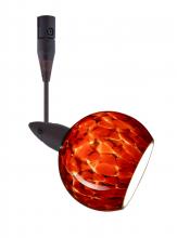 Besa Lighting RSP-155941-12-BR - Besa Spotlight With 12" Stem Palla 3 Bronze Garnet 1x35W Bipin MR11