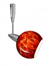 Besa Lighting RSP-155941-12-SN - Besa Spotlight With 12" Stem Palla 3 Satin Nickel Garnet 1x35W Bipin MR11
