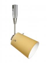 Besa Lighting RSP-5118VM-12-SN - Besa Spotlight With 12" Stem Tammi 3 Satin Nickel Vanilla Matte 1x50W Bipin MR16