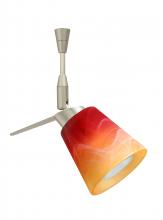 Besa Lighting SP-5042SL-18-SN - Besa Spotlight With 18" Stem Canto 3 Satin Nickel Solare 1x35W Bipin MR11