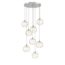 Hammerton CHB0047-08-BS-OA-C01-E2 - Terra Round 8pc Multi-Pendant