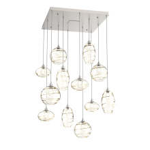 Hammerton CHB0048-12-BS-OA-C01-E2 - Misto Square 12pc Multi-Pendant