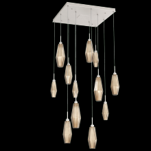 Hammerton CHB0049-12-BS-RB-C01-L1 - Aalto Square 12pc Multi-Pendant