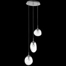 Hammerton CHB0069-03-MB-ZC-C01-L3 - Cosmos Round 3pc Multi-Pendant (LED)