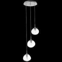 Hammerton CHB0068-03-NB-GC-C01-L3 - Nova Round 3pc Multi-Pendant (LED)