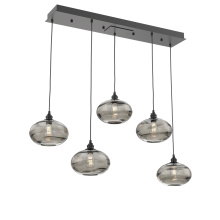 Hammerton PLB0036-05-MB-OS-C01-E2 - Coppa Linear 5pc Multi-Pendant