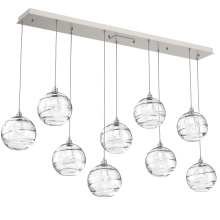 Hammerton PLB0047-09-BS-OC-C01-E2 - Terra Linear 9pc Multi-Pendant