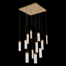 Hammerton CHB0042-09-FB-SG-C01-L1 - Parallel Square 9pc Multi-Pendant