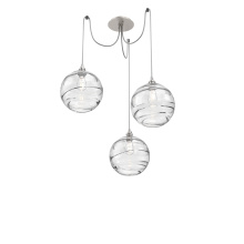 Hammerton SCB0047-03-BS-OC-C01-E2 - Terra Round 3pc Swag Multi-Pendant