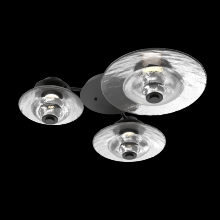 Hammerton SMB0098-H3-MB-CG-L3 - Hub & Spoke - Cirrus - 3pc (warm glass and cast glass)