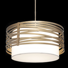 Hammerton CHB0013-24-GB-SH-001-E2 - Tempest Drum with Linen Shade - 24-Inch