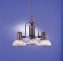 Hi-Lite MFG Co. H-263-D-77-FROST - 3-LIGHT CHANDELIER