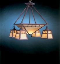 Hi-Lite MFG Co. H-2874-D-77-OPAL - 6-LIGHT FOYER