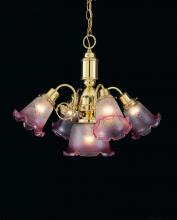 Hi-Lite MFG Co. H-6061-D-77-WINE - 5-LIGHT CHANDELIER