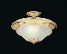 Hi-Lite MFG Co. H-8017-F-82-CLOUD - 2-LIGHT SEMI FLUSH MOUNT