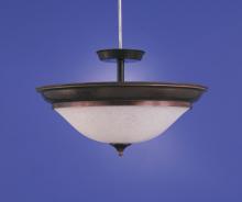 Hi-Lite MFG Co. H-8018-F-77-CLOUD - 2-LIGHT SEMI FLUSH MOUNT