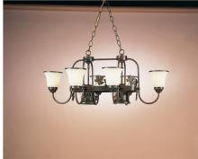 Hi-Lite MFG Co. H-9136-D-82-SCAVO - 8-LIGHT POT RACK