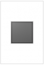 Legrand ARPTR151GM2 - adorne 15A One-Gang Pop-Out Outlet, Magnesium