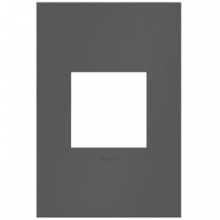Legrand AWC1G2BBN4 - adorne Brushed Black Nickel One-Gang Screwless Wall Plate