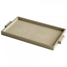 Cyan Designs 06012 - Melrose Tray | Shagreen | Medium