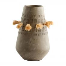 Cyan Designs 11589 - Retting Vase| Taupe Grey | Large