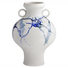 Cyan Designs 11925 - Nola Vase| White | Blue | Black | Short