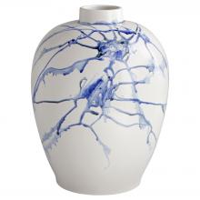 Cyan Designs 11928 - Neos Vase | White | Blue | Black | Small