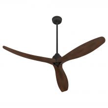 Cyan Designs 11980 - Bora Bora Ceiling Fan | Walnut | Black