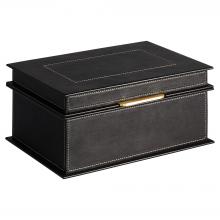 Cyan Designs 12004 - Garcia Box  | Black | Brass | Large