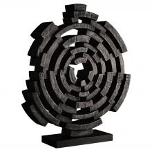 Cyan Designs 12022 - Vortex Sculpture | Dark Walnut  | Large