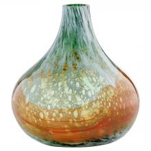 Cyan Designs 12079 - Pacaya Bottle Vase | Orange | Small