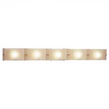PLC Lighting 1805 PC - 5 Light Vanity Gem Collection 1805 PC