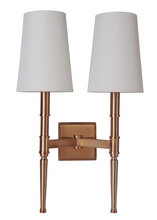 Craftmade 44662-SB - Ella 2 Light Wall Sconce in Satin Brass