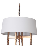 Craftmade 44694-SB - Ella 4 Light Pendant in Satin Brass