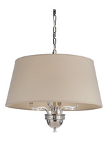 Craftmade 48094-PLN - Deran 4 Light Pendant in Polished Nickel