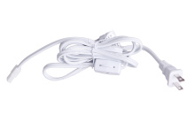Craftmade CPK11-PG6-W - 6' Under Cabinet Puck Cord and Plug in White