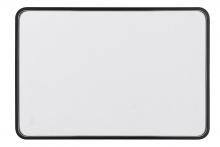 Craftmade MIR2403RRT-FB3C - Monica 24"x 36" Framed Rounded Rectangular Edge Lit LED Mirror, Defogger & Dimmer