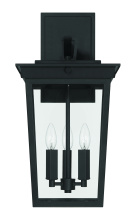 Craftmade ZA7814-TB - Duncan 3 Light Outdoor Wall Lantern in Textured Black